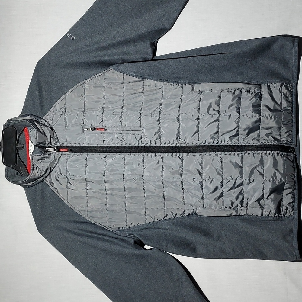Orvis Mixed Media men's full zip jacket size large
